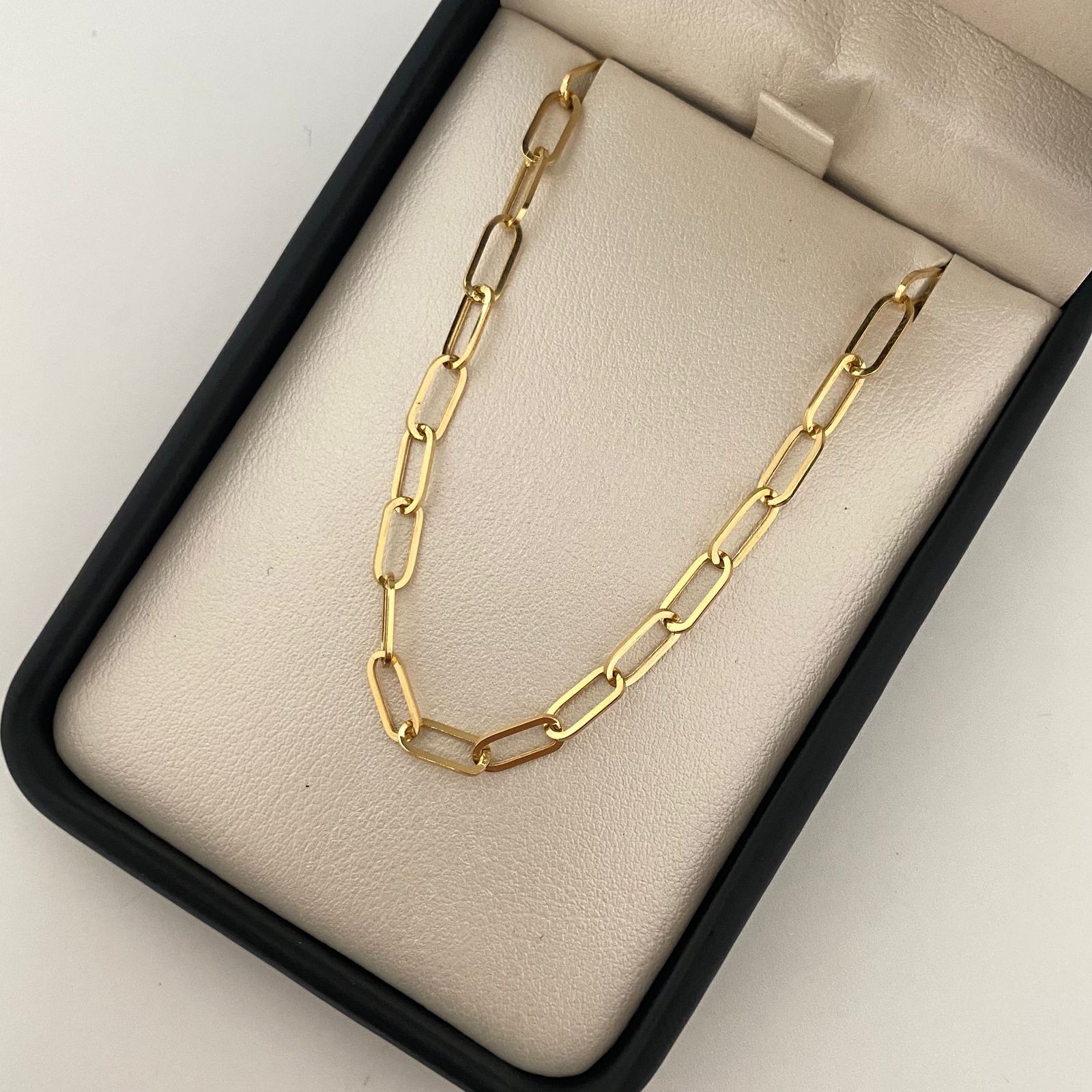 Pulso It cajon Oro amarillo 18k +1 / 2,3 Gr / 4,0 mm / 18,5 Cm